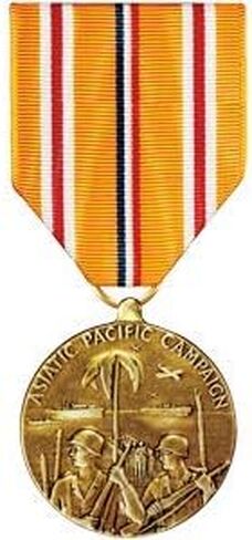 MEDALS OF AMERICA EST. 1976 Asiatic Pacific Campaign (APCM) Medal Full Size in Saudi Arabia