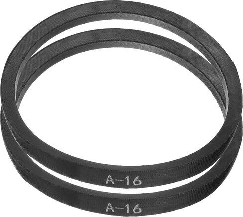 uxcell 4pcs A16 or 4L180 Classic Wrapped Rubber V-Belt, 16"(407mm) Inside Circumference, A Profile V Belt in Saudi Arabia