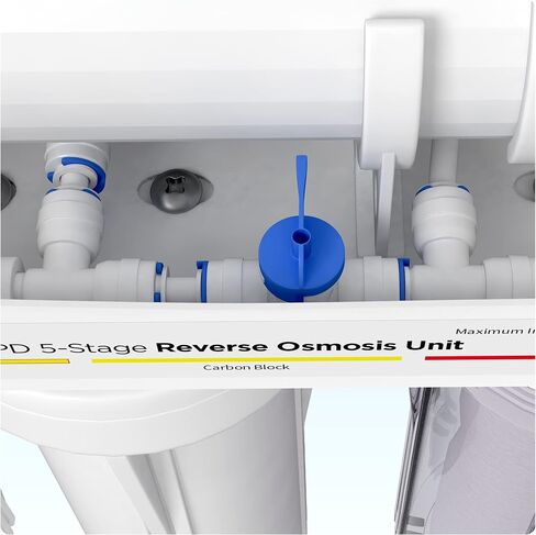 Aquatic Life DI Color Changing Mixed Bed Resin Water Filtration System, Single, Aquarium, Hydroponics in Saudi Arabia