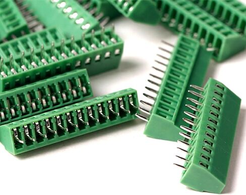 20pcs E-Simpo® 2.54mm Pitch (0.1") PCB Screw Wire Terminal Block,24-12AWG 2.54mm Rated 150V6A CE UL,Copper Material Rohs. (2.54mm 2P) in Kuwait
