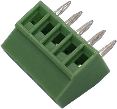 20pcs E-Simpo® 2.54mm Pitch (0.1") PCB Screw Wire Terminal Block,24-12AWG 2.54mm Rated 150V6A CE UL,Copper Material Rohs. (2.54mm 2P) in Kuwait