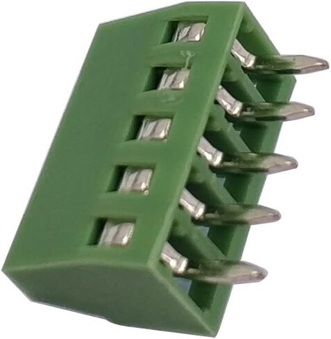 20pcs E-Simpo® 2.54mm Pitch (0.1") PCB Screw Wire Terminal Block,24-12AWG 2.54mm Rated 150V6A CE UL,Copper Material Rohs. (2.54mm 2P) in Kuwait