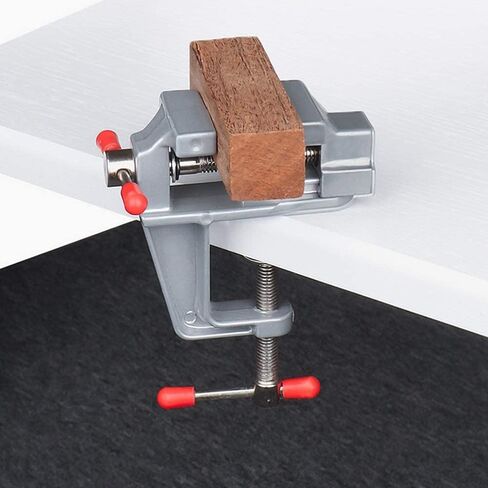 Mini Jeweler Table Clamp Small Hobby Bench Vice Work Bench Vise Bench Clamp Hobby Vise Clamp Small Table Clamp Mini Bench Vice Clamp for Small Work Crafts Woodworking and Metalworking in Kuwait