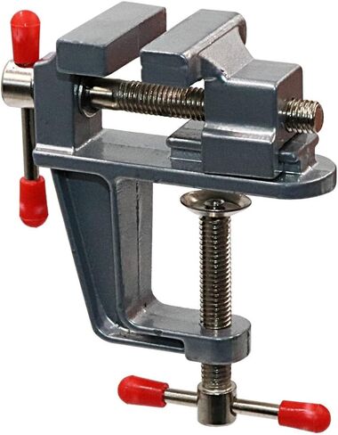 Mini Jeweler Table Clamp Small Hobby Bench Vice Work Bench Vise Bench Clamp Hobby Vise Clamp Small Table Clamp Mini Bench Vice Clamp for Small Work Crafts Woodworking and Metalworking in Kuwait