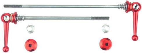 Bike Skewer Set, 2pcs Alloy Bike Rear Skewer Bike Quick Release Clip for Most Bike Replacement in Saudi Arabia