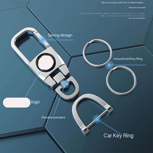 Fan metal keychain keyring keyring holder household car key, key finder in Saudi Arabia