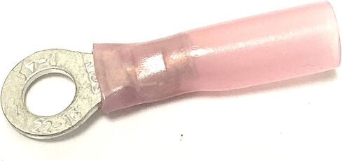 Ac/Dc Wire and Supply Heat Shink Ring Terminals (22-18 awg) Marine Type (3/8 screw, 50 pack) in Saudi Arabia