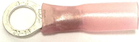 Ac/Dc Wire and Supply Heat Shink Ring Terminals (22-18 awg) Marine Type (3/8 screw, 50 pack) in Saudi Arabia