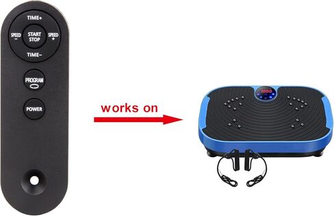 Replacement Remote Control Compatible for AXV Vibration Plate Exercise Machine Platform (1pk) in Saudi Arabia