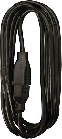 Woods Light Duty Extension Cord, 25Ft, 16 Gauge, 3 Conductor, Office Cord, SJTW, Black, 5601 in Saudi Arabia