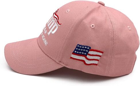 Trump 2024 Hat MAGA Hat Embroidered Take America Back Donald Trump Slogan USA Adjustable Baseball Cap for Woman Men in Saudi Arabia