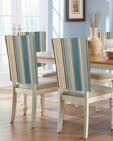 White Flower Chair Back Covers for Dining Chairs 4 Pack, Washable Removable Chair Slipcover Back Chair Protector for Wedding Party Baby Shower Country French Floral Dark Green Floral Chic in Saudi Arabia
