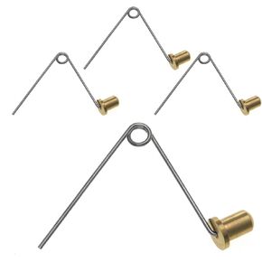 4pcs Kayak Paddle Spring Clips Tent Pole Clips Push Button Spring Snap Clip Solid Single Button Spring Snap Clips