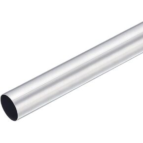 uxcell 6063 Aluminum Round Tube, 29mm OD 27mm Inner Dia 400mm Length Pipe Tubing for Industry DIY Projects