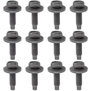 GM 12-Piece Door Hinge Body Bolt Hardware Kit (5/16-18 x 1 3/16") FITS: Classic Chevrolet, Buick, Oldsmobile, Pontiac, Cadillac, GMC Trucks, GM A | B | C | D | E | F | G Body Cars & Trucks