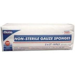 DUKAL WOVEN COTTON GAUZE SPONGES