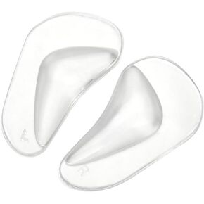 Orthotic Arch Support, 2 Pairs Orthotic Silicone Feet Foot Arch Support Cushion Shoe Insoles Pads Arch Support Cushions Shoe Inserts for Foot Pain Relief(Clear) in Saudi Arabia