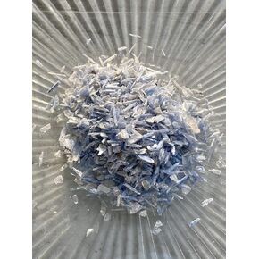 Blue Kyanite - Just Above 2mm no Powder - 100% Blue Kyanite Life+Love! Powers Up Crystals Clear Communication! ja2 (1 Ounce)