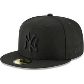 New Era MLB 59FIFTY Black Black Authentic Collection Fitted On Field Game Cap Hat
