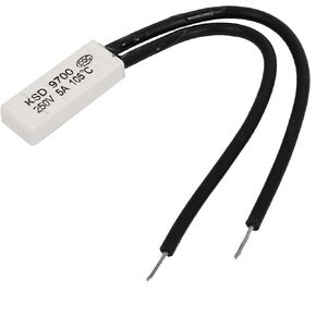 uxcell KSD 9700 250V 5A NC 105 Celsius Temperature Switch Thermal Protector Fuse