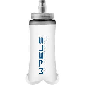 Collapsible Soft Flask Water Bottle for Outdoors,Folding Collapsible Running Flask for Cycling Marathon Trail Race