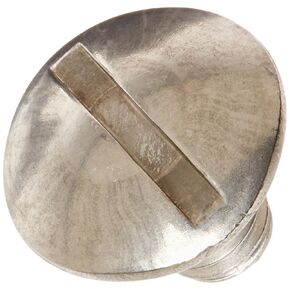 Small Parts 1406MST188 18-8 Stainless Steel Truss Head Machine Screw, Meets ASME B18.6.3, Slotted Drive, 1/4"-20 Thread Size, 3/8" Length, Fully Threaded, Imported (Pack of 50)