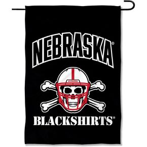 Nebraska Cornhuskers Blackshirts Garden Yard Flag