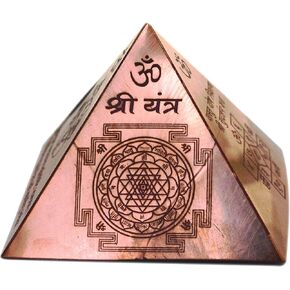Energize Copper Vastu Dosh Nivaran Pyramid Yantra Home Decor Puja Item Diwali Gift