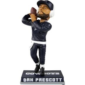 Dak Prescott (Dallas Cowboys) Pregame Warm Up Exclusive Bobblehead/360