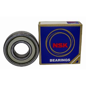 2PACK NSK 6204ZZ 6204-2Z 20X47X14MM Made in Japan Double Metal Seal Bearings