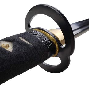 Musashi - Miyamoto 1060 High Carbon Steel Clay Tempered Samurai Sword Katana