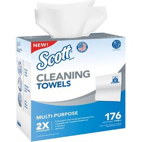 Scott Paper Cleaning Towels 176 Count - Case of: 1;