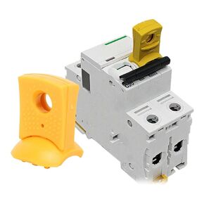 Circuit Breaker Lockout Device Miniature Circuit Breaker Lockout Pinout Power Isolation Electrical Security Lock Device for MCB