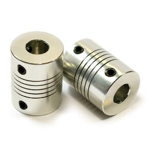 (2PCS) OctagonStar Flexible Couplings 5mm to 8mm NEMA 17 Shaft for RepRap 3D Printer or CNC Machine