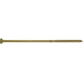 Jake Sales #14 X 7" Extra Long Bronze Star Wood Screw Torx/Star Drive Head (5 POUNDS - 110 Approx. Screw Count) - Multipurpose Torx/Star Drive Wood Screws
