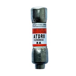 New OEM ATDR8 ATDR-8 ATDR-8A 600Vac Time Delay Fuse, Pack of 10