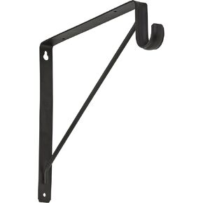 Stanley Hardware S822-092 108BC Heavy Duty Shel and Rod Bracket in Oil Rubbed Bronze