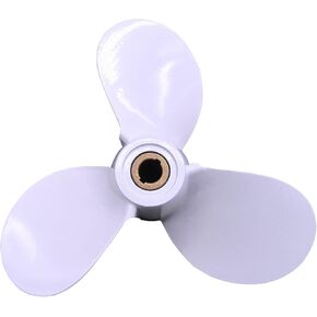Boat Engine Old Shear Pin Type 6E0-45943-00-EL Propeller 3X7-1/2X7 for Yamaha Outboard 4HP 5HP Marine 2/4-stroke Motor