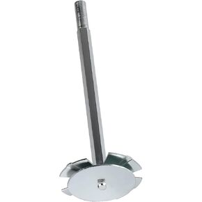 PVC Fitting Socket Saver 1-1/2 inch, PVC Pipe Reamer Tool for Removing SCH 40 from Hub, Fitting Saver Inside Pipe Cutter for Plumbing ABS PVC Pipe, Fit for 1/2" Speed Power Drill