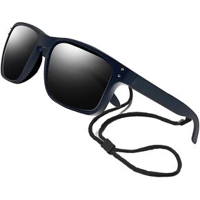Polarized & Bifocal Reader Sunglasses for Men Women, Wrap Sports Sun Reading Glasses UV Protection