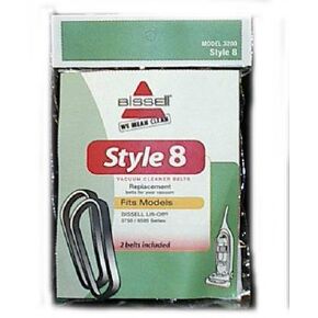 Bissell Vacuum Cleaner Belt Style No. 8 (-6 Belts)