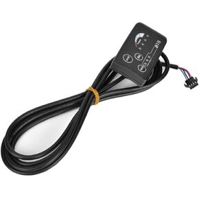 E Bike Led Display Controller,810 Led Display 36V Electric Vehicle Instrument Electric 810 Led Display Controller LCD Panel,810 Led Display 36V with 5 Wire Cable Control Panel