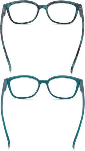 Rae Dunn "NALA Blue Light Blocking Reading Glasses - 2 Pack w/READ MORE Signature Font Hard Case in Saudi Arabia