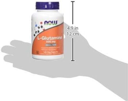 Now Foods Glutamine 500mg Capsules, 120 CT in Saudi Arabia