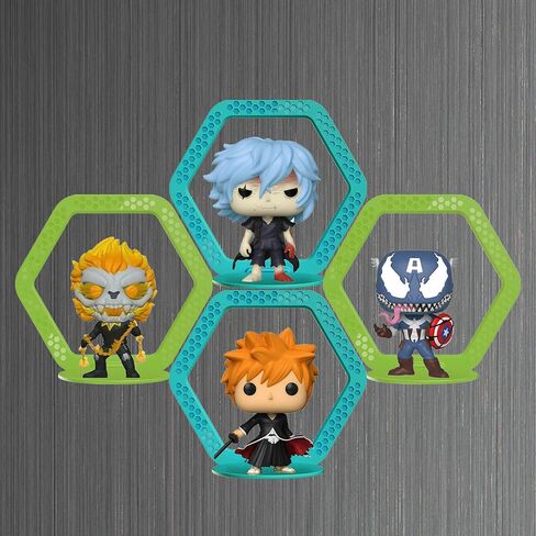12 عبوة من رف العرض الناهض (يتوهج في الظلام) لشخصيات Funko POP، وأرفف عائمة لعرض شخصيات POP in Kuwait