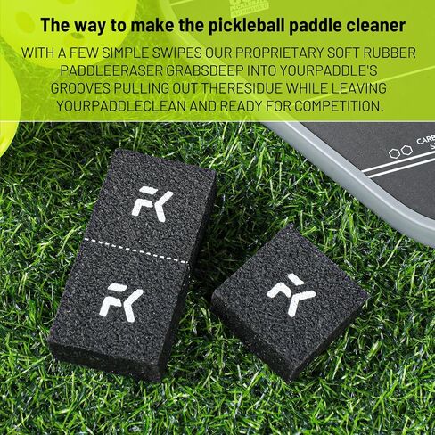 FK Carbon Cleaner Pickleball Paddle Eraser Carbon Fiber Fiberglass Cleaner Pickleball Accessories Clearance Pickleball Paddles Rubber Cleaner Pickleball Equipment Extended Type Detachable in Saudi Arabia