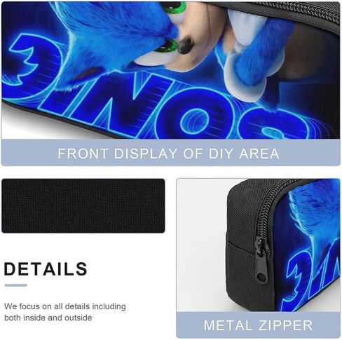 Cartoon Boys Backpack | Kids Navy School Backpack Pencil Case Lunch Bag | Game Merchandise in Saudi Arabia