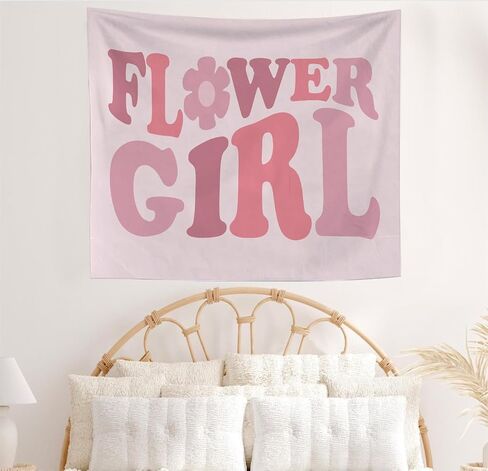 OXW Preppy Tiger Tapestry Wall Hanging - Trendy Danish Pastel Wall Art Decor, Aesthetic Funky Wall Blanket Decor for Teen Girl Bedroom College Dorm, 50x60 Inch in Saudi Arabia