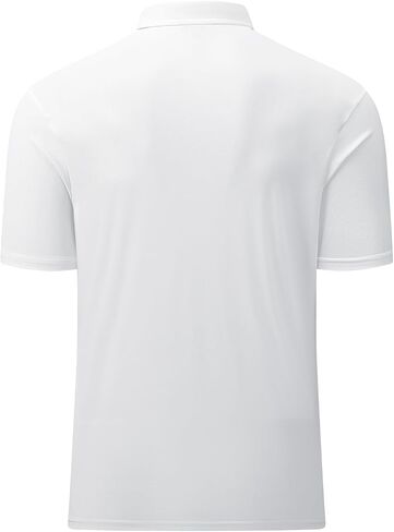 Mens Golf Shirt Ice Silk Elastic Quick Dry Short Sleeve POLO Shirt for Men Moisture Wicking in Saudi Arabia