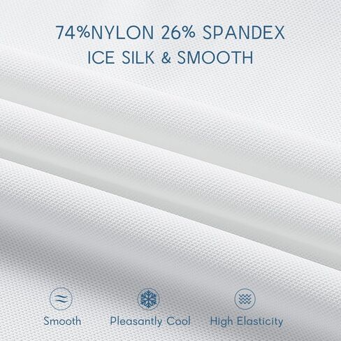 Mens Golf Shirt Ice Silk Elastic Quick Dry Short Sleeve POLO Shirt for Men Moisture Wicking in Saudi Arabia